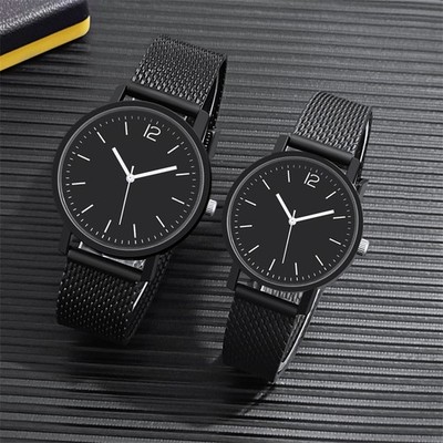 Silikonarmband Quarz Armbanduhr Herren Damen Liebhaber  Uhr