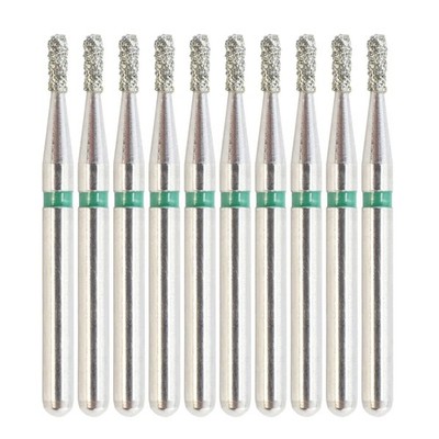 Dental Burs Diamond Pear 830/010C Coarse Grit FG High Speed Bur Friction Grip