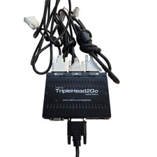 MATROX TRIPLEHEAD2GO DIGITAL SE EXTERNAL MULTI-DISPLAY ADAPTER TESTED 