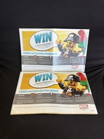 LEGO Super Heroes Instruction Manual Lot DC Marvel 6858 76017 76027 76030 76036