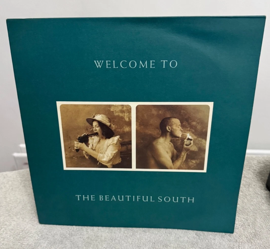 【UKオリジナル・ハガキ付・完品】THE BEAUTIFUL SOUTH LP The Beautiful South – Welcome To The Beautiful South | Releases