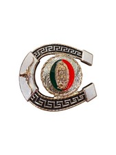 Western Style Saint Mary Buckle Hebilla Vaquera Con La Virgen Guadalupe