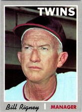 1970 Topps #426 Bill Rigney NM-MT