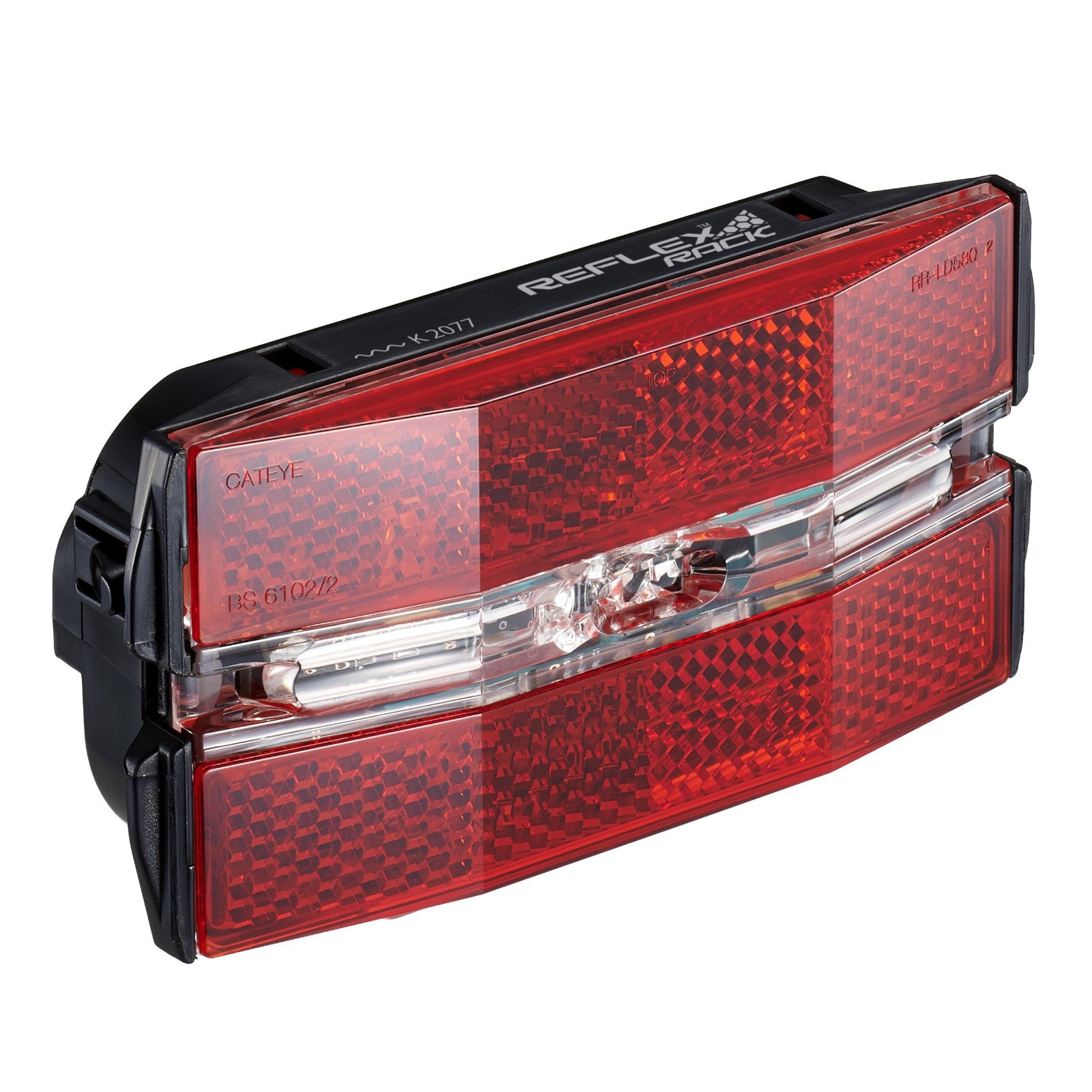 Cateye Reflex Rack Rear Bike Light Cycle Commuter Mountain Bike Gravel Road