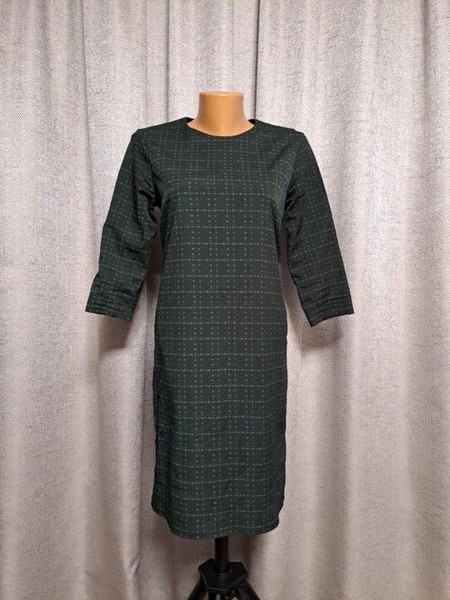 Women COS Dress Khaki Viscose 34