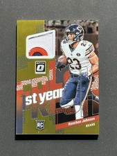 2023 Optic Gold 1/10 Roschon Johnson 1st Year Fresh Chicago Bears NFL Football