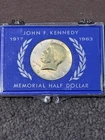 John F Kennedy 1917-1963 Memorial Half Dollar Gold On Silver Coin