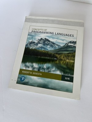 Concepts of Programming Languages 12th Edition RENTAL Ed. PB Sebesta, Robert