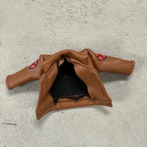 PB-JKT-RO-BRN: 1/12 Veste courte brune pour 6" Figure des légendes de l'étoile