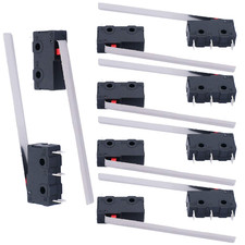 10Pcs Mini Micro Limit Switch 5A 125 250V AC SPDT 1NO 1NC Very Long...