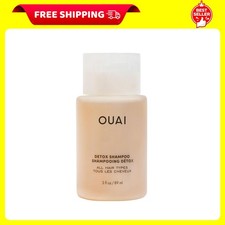 OUAI Detox Shampoo Travel Size - Clarifying Shampoo for Build Up, Dirt, Oil,