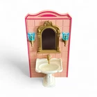 Playmobil Victorian Vintage Dollhouse Furniture Bathroom Sink- Sconces Complete