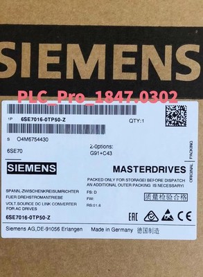 1PCS Brand New SIEMENS 6SE7016-0TP50-Z Z=G91+C43 MAIN DRIVE Fast delivery