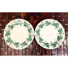 Set of 2 Vintage Wedgwood  Napoleon Ivy  8.5  Salad / Luncheon Plates England