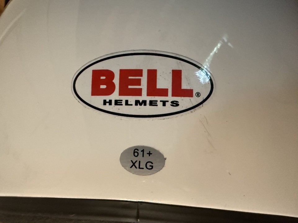 Casque Bell GP3 Sport Racing SA2020 - Blanc Taille L - Intégral Neuf