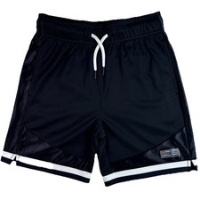 Athletic Works Shorts Boys M 8 Black DriWorks Athletic Gym Drawstring