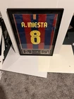 FC Barcelona Andres Iniesta Signed Jersey Beckett Authenticated Soccer