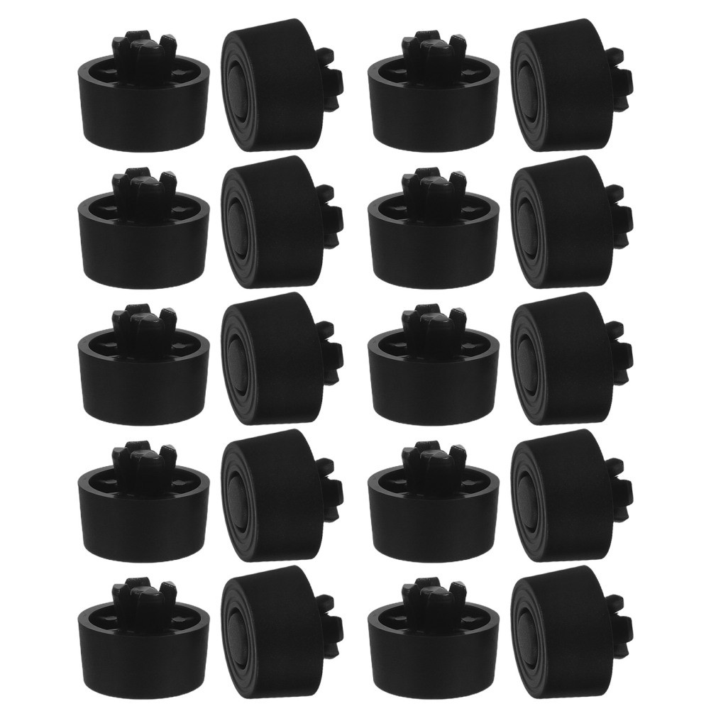25 Pcs Chassis Anti-shock Pads Laptop Feet Computer Case Vibration