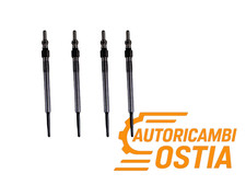 Kit 4 Candelette Fiat 500l 500x Doblò Tipo 1.3 Multijet Euro 6