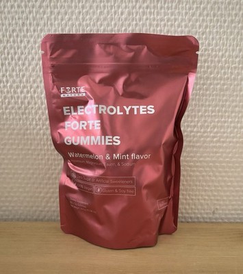 Forte Natura Electrolyte Gummis Wassermelone/Mint  Flavor vegan,glutenfrei OVP