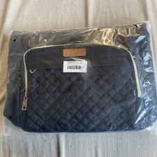 Medium Tote Bag with Multi Pockets for Women, Quilted Top Handle Purse Crossbody