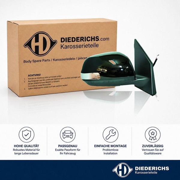 Aussenspiegel Rechts Diederichs 6687424 FÜR Toyota RÜCkspiegel Aussen-image