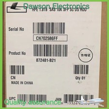 872481-B21  NEW HPE 872738-001 1.8TB SAS 10K 12Gb/s 2.5" SC 512E HDD Hard Drive