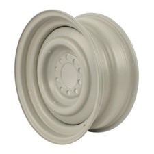 Wheel Vintiques 12 15x6 5x4 125x4 34 Steel 2pc Gray Matte Ea Wheel 12-5612358