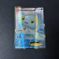 Pokémon TCG Manaphy-EX Breakpoint 116/122 Holo Full Art Ultra Rare