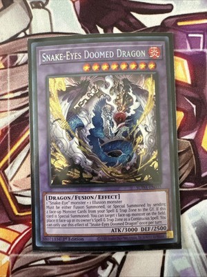 Yugioh Complete Snake Eye Deck! Poplar Doomed Dragon Fiendsmith **HOT** +  Bonus | eBay