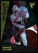 2022-23 Panini Flux #4 Damian Lillard Flux Appeal Portland Trail Blazers