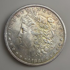 1881 S Morgan  Dollar Silver Coin USA