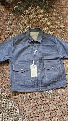 Levi's Vintage Clothing Blouse 1879 Selvedge Japan Denim – Taille L, Neuf Avec étiquettes | Jean Japonais Vintage