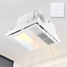 4 in 1 Bathroom Exhaust Fan with Heater and L...