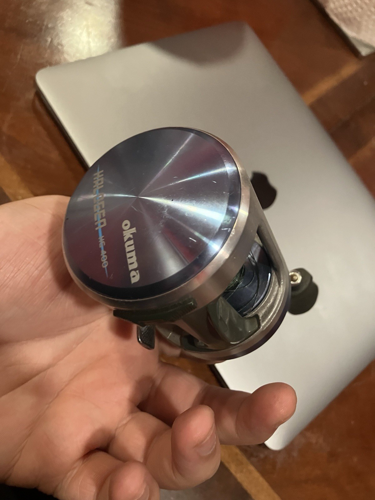 Okuma Halogen HG 400 Bait Cast Reel (Gear Ratio 5.1:1, 3 Bearings)