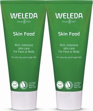 Image of 2x Weleda Skin Food For Dry & Rough Skin 75ml Lotion Moisturiser Intense Version