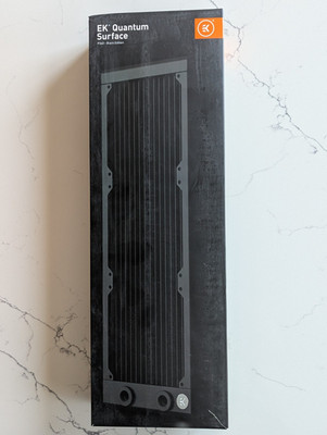 EKWB EK-Quantum Surface P360 Radiator - Black Edition - New