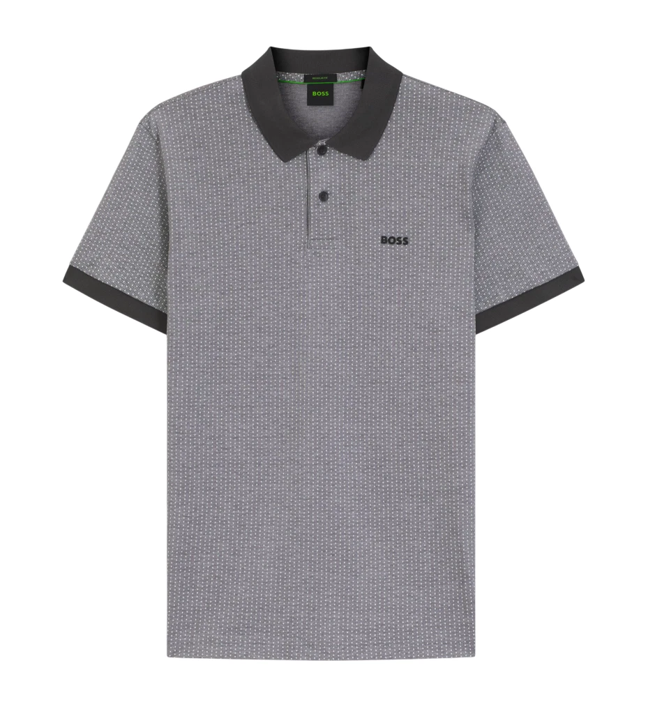 HUGO BOSS GREY POLO SHIRT MEN POLO TL 50544482027