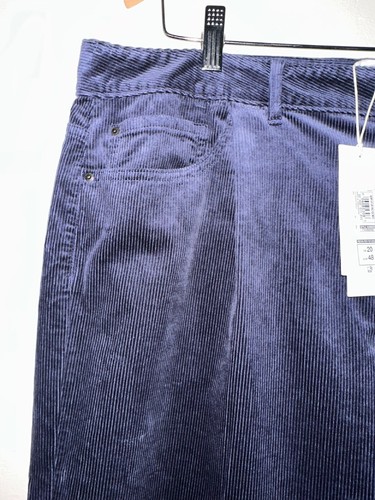 Per Una Marks and Spencer Blue Corduroy Tapered Ankle Grazer Trousers Size 20UK - Picture 7 of 8