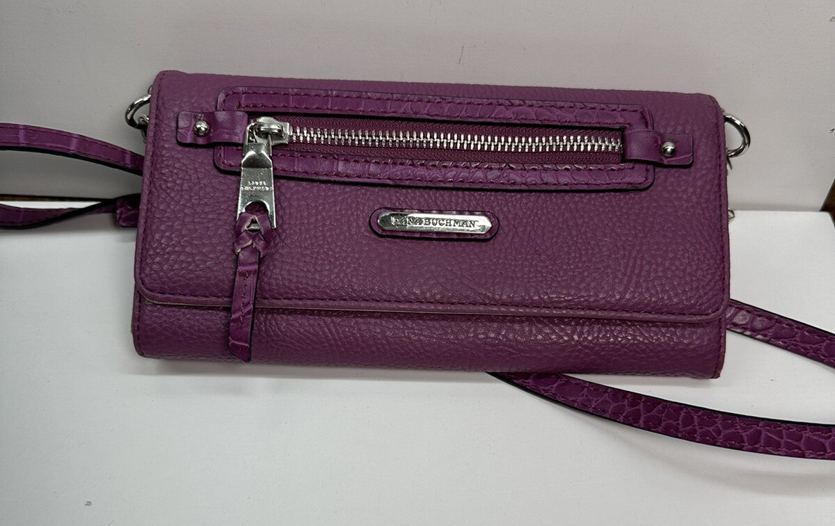 Leather Purse Dana Buchman Purple Purse Dana Buchman Handbag Purse