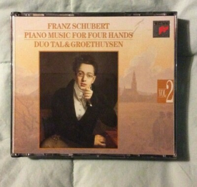 Franz Schubert Piano Music for Four Hands Vol. 2 Like New 2 CD set | eBay