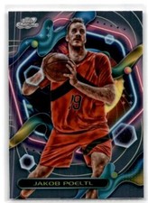 2023-24 Topps Chrome Cosmic #128 Jakob Poeltl Raptors