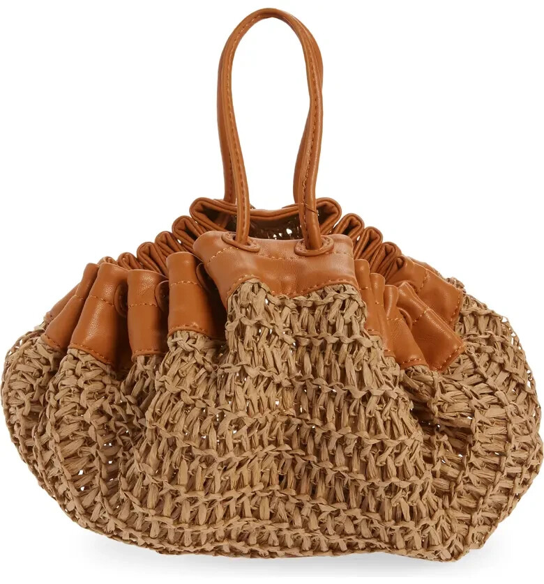 Simon Miller Straw Scrunch Bag New | eBay