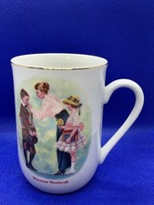 Norman Rockwell Museum Coffee/Cocoa Cup/Mug The First Day Of School 1986