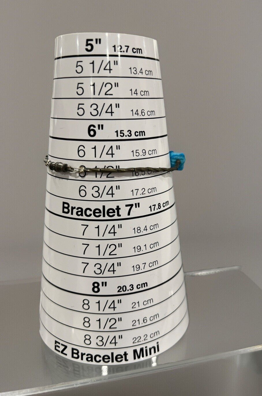 Handcrafted Shell Silver Tone Beaded Bracelet Bir… - image 7