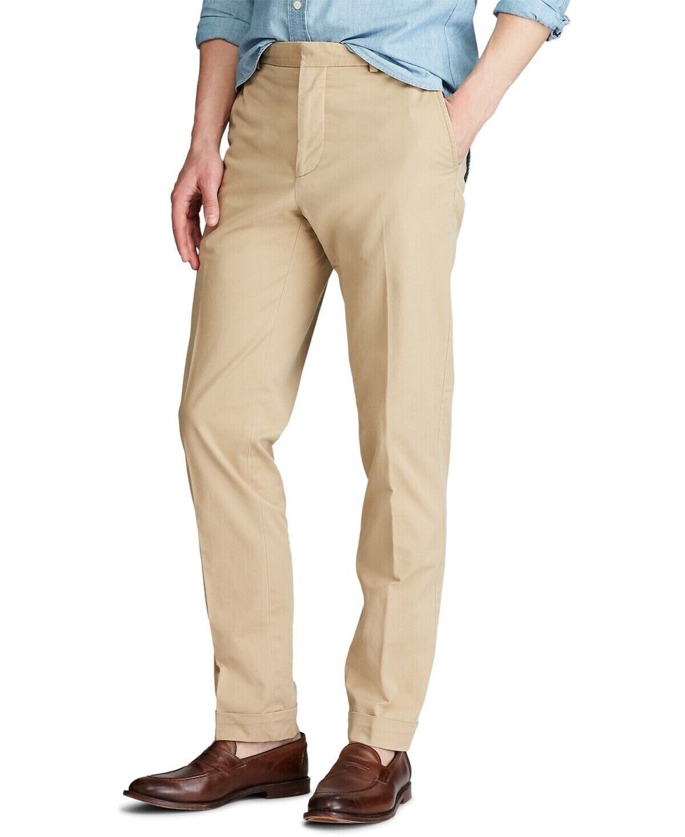 パンツ polo ralph lauren chino pants W32 L32 Polo Ralph Lauren Men's Polo Stretch Chino Pants Monument Tan