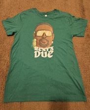 Barstool Sports PHILADELPHIA EAGLES  Jalen Hurts "RENT'S DUE" Green T-SHIRT - Md