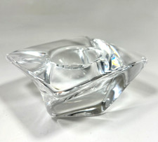 ORREFORS Votive Tornado Crystal Candle Holder Ljuslykta by Jan Johansson