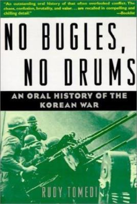 No Bugles, No Drums by Rudy Tomedi - Good Shape!