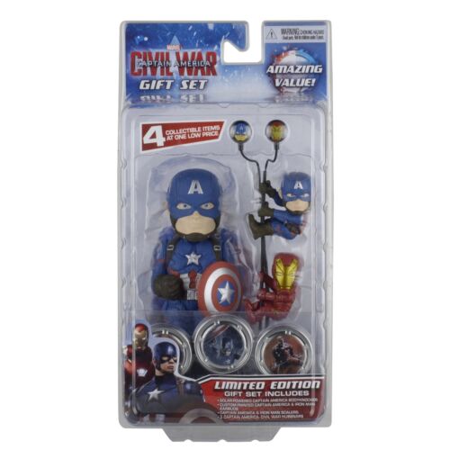 NECA Marvel Captain America "Civil War" - Limited Edition Gift Set (Scalers, HUB - Zdjęcie 1 z 3